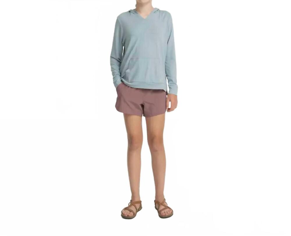 NEW FREE FLY girls breeze short in fig